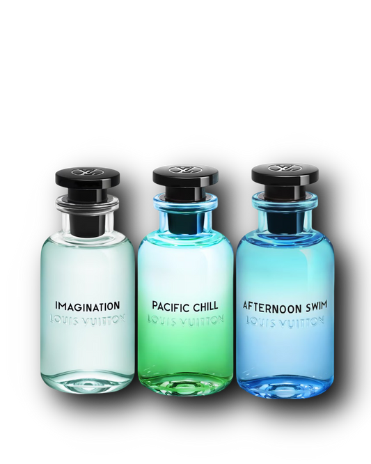 Louis Vuitton Discovery Set – Imagination · Pacific Chill · Afternoon Swim | Parfumeprøver | 3 × 2–10 ml